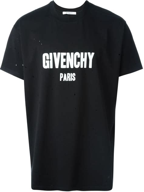 givenchy paris t shirt herren schwarz|Givenchy t shirt price in south africa.